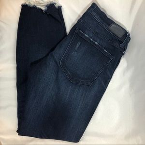 cropped Skinny stretch Express  jeans